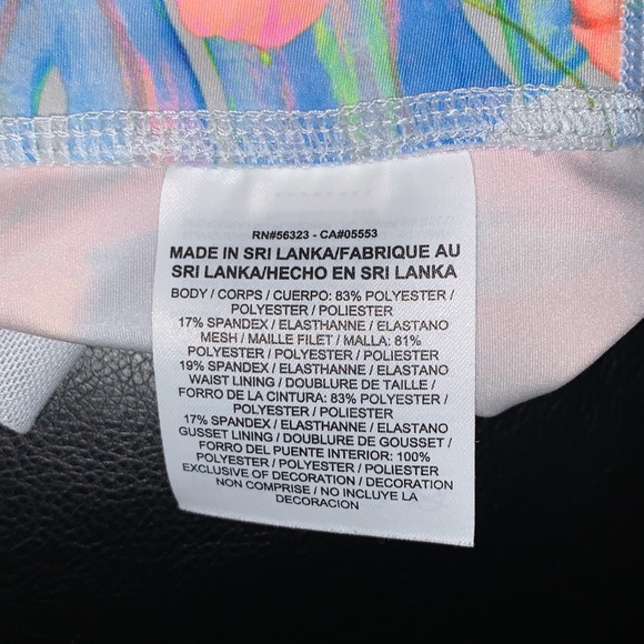 Nike Power Hyper Femme 7/8 Training Tights Medium Pure Platinum Ankle Leggings - Picture 14 of 16